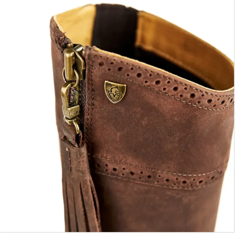 Moretta Alessandra Country Boots - Child Chocolate-2